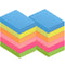 ZCZN 38 x 51 mm Sticky Notes, 6 Neon Color Self-Stick Memo Note Pads, 100 Sheets/Pad, Small Size, 12 Pads