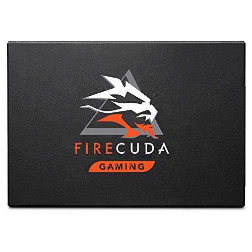 Seagate FireCuda 120 SSD 500GB Internal Solid State Drive – SATA 6Gb/s 3D TLC for Gaming PC Laptop (ZA500GM10001)