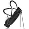 Costway Golf Stand Bag, Ultra Lightweight Golf Bag with 4-Way Top Dividers, Adjustable Dual-Strap, Foldable Bracket, Handles, Outer Pockets for Extra Storage, Easy Carry Golf Clubs Carrier, Ideal for Golf Course & Travel