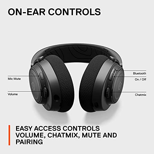 SteelSeries Arctis Nova 7 Wireless USB-C Multi-Platform Gaming Headset with Bluetooth for PC, PlayStation, Nintendo Switch & Android - 38 Hour Battery, Fast Charging, Noise-Cancelling Gen 2 Microphone