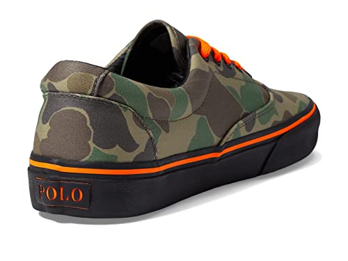 POLO RALPH LAUREN Keaton-Pony Sneaker, Frog Camo, 10