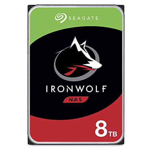 Seagate 8TB 3.5" 7200rpm SATA IronWolf NAS HDD PN ST8000VN004