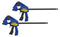 IRWINQUICK-GRIPOne-Handed Micro Bar Clamp 2 Pack, 4-1/4", 1964747 Blue