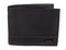 GUESS Men's Leather Slim Bifold Wallet, Black/White, One Size