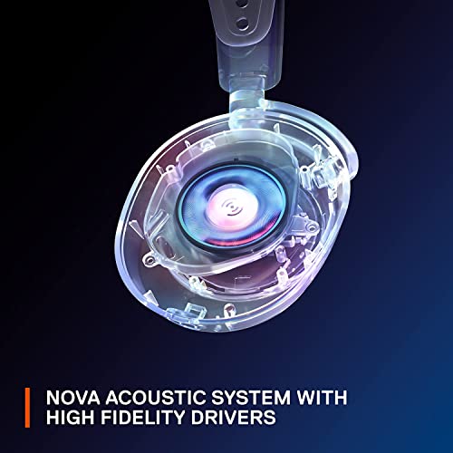 SteelSeries Arctis Nova 7 Wireless USB-C Multi-Platform Gaming Headset with Bluetooth for PC, PlayStation, Nintendo Switch & Android - 38 Hour Battery, Fast Charging, Noise-Cancelling Gen 2 Microphone