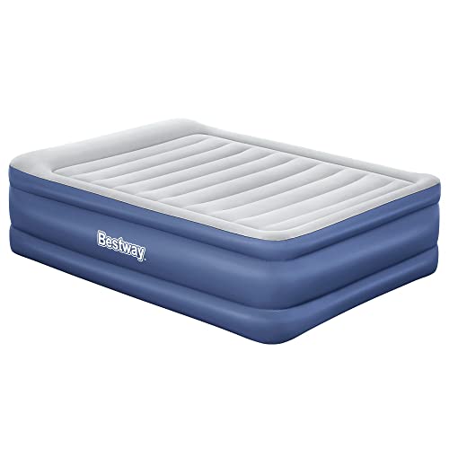 Bestway 61cm Air Mattress beds for Camping with Pump-Queen