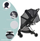 Stroller Bug net, Universal Mosquito net for Stroller, Unique Double Zipper Design-Great Accessories for Baby Stroller-Easy to Install and Portable-Fit for Graco Strollers, Car seat,Bassinet, Cradle