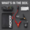 NOCO Boost Sport GB20 500A 12V UltraSafe Lithium Jump Starter Box, Car Battery Booster, Jump Start Pack, Portable Power Bank Charger, and Jumper Cable Leads for up to 4-Liter Petrol Engines