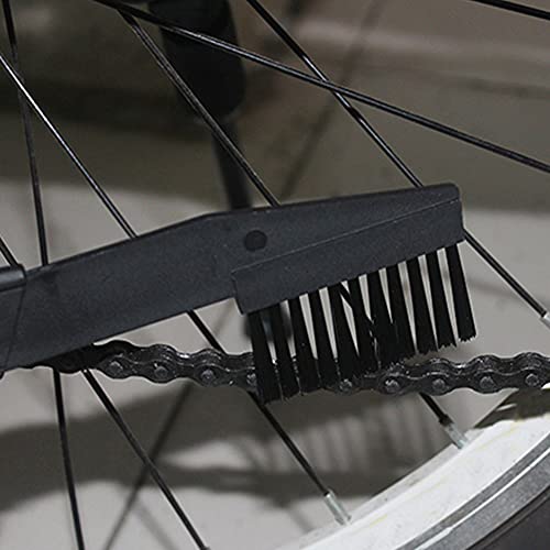 Bike Chain Cleaner Kit, Bicycle Chain Cleaning Brushes Wash Tools (3 Pieces) Bike Chain Maintenance, Chain/Crank/Tire/Sprocket Cycling Corner Stain Dirt Clean for Mountain Bikes MTB City Bikes