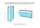 Window Seal for AC Unit/Portable Air Conditioner – Sealing AC with Zip and Adhesive Fastener – Best Way to Seal Casement Window With Maximum Length of 158 inches