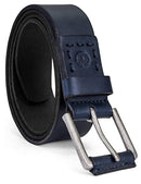 Timberland Men's Casual Leather Belt, Navy Blue, 44