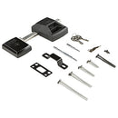 National Hardware N109-080 N109080 Smart Key Gate Lock, Black, 40"
