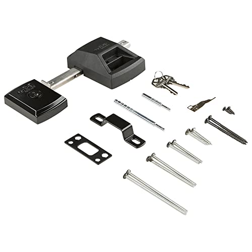 National Hardware N109-080 N109080 Smart Key Gate Lock, Black, 40"