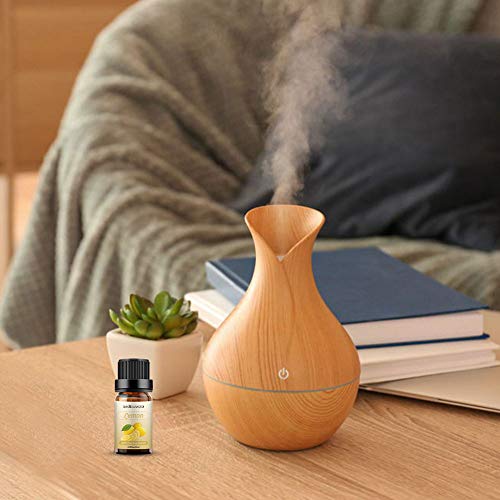 2PCS Lemon + Orange Essential Oil Set for Diffuser, Aromatherapy Lemon Essential Oil for Candle Making, Organic Lemon and Orange Oils Set for Humidifier, Orange Essential Oil for Skin Use