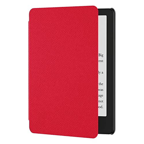 OLAIKE Case for All-New 6.8" Kindle Paperwhite (11th Generation - 2021 Release), Durable Smart Cover with Auto Sleep/Wake, Only Fit 2021 Kindle Paperwhite or Signature Edition, Red