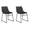 Signature Design by Ashley Centiar, Dining Chair, Black