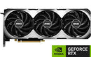 MSI Gaming GeForce RTX 4070 Ti 12GB GDRR6X 192-Bit HDMI/DP Nvlink TORX Fan 4.0 Ada Lovelace Architecture Graphics Card (RTX 4070 Ti Ventus 3X 12G OC)