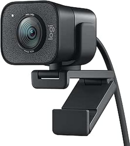 Logitech StreamCam, Live Streaming Webcam, Full 1080p HD 60fps Vertical Video, Smart auto Focus and Exposure, Dual Camera-Mount Versatility, with USB-C, for YouTube, Gaming Twitch, PC/Mac - Black