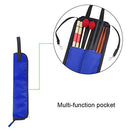 Drum Accessories, Drumstick Case Drum Stick Bag, Drum Stick Case, for Storage Hanging Bag Drumstick Portable for Mallets(Blue)