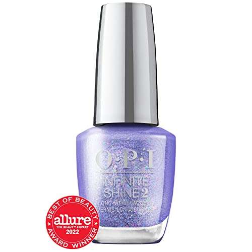 OPI Infinite Shine 2 Longwear Lacquer, You Had Me at Halo, Blue Long-Lasting Nail Polish, Xbox Collection, 0.5 fl. oz.