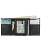Timberland Men's Blix Slim Trifold Wallet, Black, One Size
