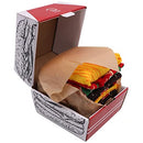 Novelty Pizza Burger Sushi Gift box Socks for Men Women Unisex 3 and 4 pairs, Burger, One size