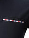 STTLZMC Mens Long Sleeve Poloshirt Contrast Plaid Collar Slim Fit Tennis Tops Shirt,Navy,M