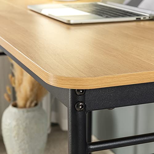 Zinus Computer Desk 100cm Length Computer Table for Small Space Writing Desk Gaming Desk Home Office Desk, Study Desk