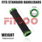 FITTOO Bike Bicycle Grips, Hand Grip, Mountain Bike Handle Bar Grip, Double Lock-on Bike Grips with Non-Slip, BMX, Mountain Bike, MTB, Folding Bike, Electric Bike Grips, Comfortable & Safe