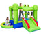 OWZJUHA Inflatable Bounce House with Slide, Jumping Castle with Blower and Ball Pit House, Two Dart Target Game