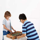 Mini Table Top Foosball Table for Adults and Kids - Compact Mini Tabletop Soccer Game - Portable Recreational Hand Soccer for Game Room & Family Game Night