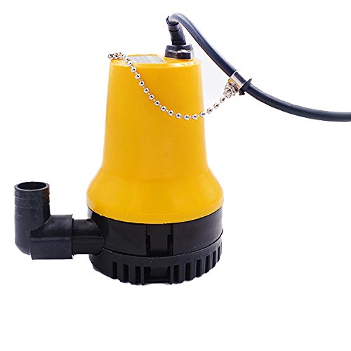 NUZAMAS Submersible Water Pump Clear Swimming DC 12V 50W 4200L/H Clean Dirty Swimming Clean Pool Pond Clean Flood