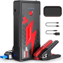 3000A Car Jump Starter – Fast Charging Portable Battery Booster Pack with SuperSafe Technology - 20000mAh Power Bank with Jumper Cables for 8L Diesel and 10L Gas Engines