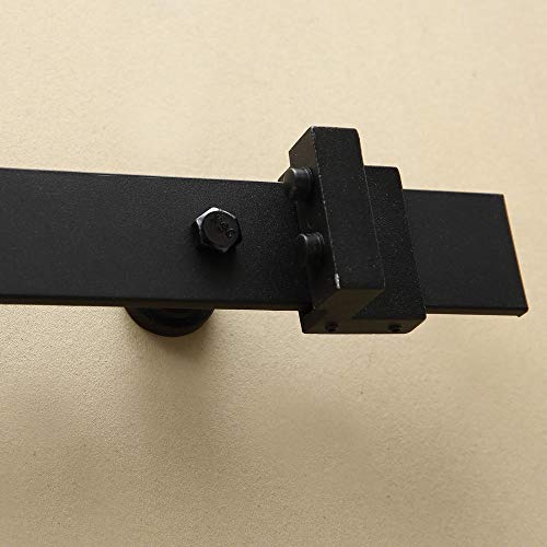 2M Antique Classic Style Single Sliding Barn Door Hardware Track Roller Kit Model A 2M Single Door Kit