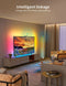 Smart LED TV Backlights with Camera for 75-85 inch TVs, 16.4ft RGB+IC Immersion TV Lights, Sync to Music, Scene Mode, Compatible with Alexa & Google Assistant, App Control, WiFi Strip Lights