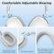 Srhythm NiceComfort 95 Hybrid Noise Cancelling Headphones, Wireless Bluetooth Headset with Transparency Mode, HD Sound