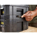 Stanley FatMax Tstak Combination Toolbox - 21.5 L Includes Box with 2 Drawers and Metal Clips - Pack of 1 - FMST1-71981