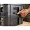 Stanley FatMax Tstak Combination Toolbox - 21.5 L Includes Box with 2 Drawers and Metal Clips - Pack of 1 - FMST1-71981