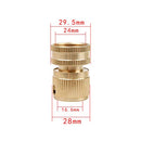 OTNE Hose Fittings Brass Garden Hose Expandable Stretch Hose Adaptors Universal Tap Connectors Set