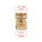 OTNE Hose Fittings Brass Garden Hose Expandable Stretch Hose Adaptors Universal Tap Connectors Set