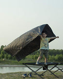 iClimb 3M Thinsulate Insulation Warm Camping Blanket Ultralight Compact (Dark Grey)