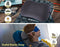TREKOLOGY Camping Pillow Aluft Pro, Large Inflatable Camping Pillows for Sleeping, Travel Beach Pillow Inflatable Pillow Inflatable Cushion Blow Up Pillow for Camping Pillows Compact Inflatable Pillow