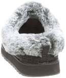 BOBS from Skechers Women's Keepsakes Ice Angel Chocolate/Natural Slipper 6 M US, Charcoal, 6