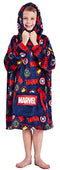 Marvel Boys Girls Oversized Fleece Hoodie Hoody Sweatshirt Hulk Hoodie (, One Size), , One Size