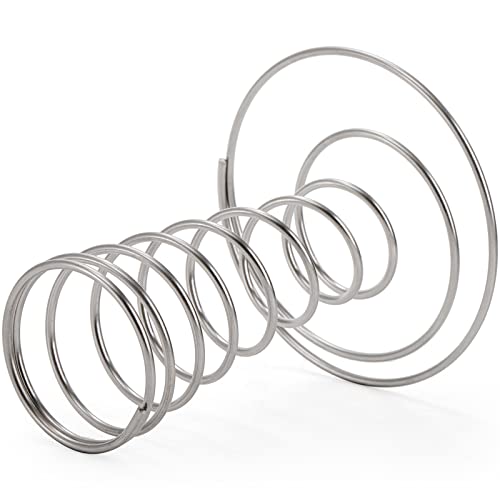 ZEAYEA 8 Pack Ice Cream Cone Holders, Stainless Steel Waffle Cone Holders, Pizza Cone Holders, Food Cone Display Stands for Kitchen Restaurant Party Supplies