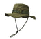 Boonie  Hat, Outdoor Wide Brim Sun Protect Hat, Double Layer Classic US Combat Army Style Bush Jungle Sun Cap for Fishing Hunting Camping Green