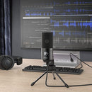 USB Microphone,Fifine Metal Condenser Recording Microphone For Laptop MAC Or Windows Cardioid Studio Recording Vocals, Voice Overs,Streaming Broadcast And YouTube Videos.(669B)