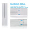 Portable Air Conditioner Window Kit, Portable AC Window kit with 2pack 3m Seal, Sliding AC Vent Kit for Exhaust Hose (5.1"/13cm)