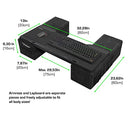 Couchmaster CYCON² Black Edition - Couch Gaming Desk for Mouse & Keyboard (for PC, PS4/5, Xbox One/Series X), Ergonomic lapdesk for Couch & Bed