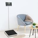 SIKE Professional Digital Floor Medical Scale, Portable - Easy to Read Digital Display - Heavy Duty - Home, Hospital & Physician Use - Pound & Kilogram Settings - 12" x 12.5" Platform - 550 lb Limit